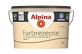 Alpina Farbrezepte, 2,5l, Sweet Home, Wandfarbe für Innen, matte Innenfarbe