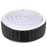 Sibosen Aufblasbare Whirlpool-Abdeckung, tragbar, isoliert, energiesparend, für den Außenbereich, winddicht, regendicht, schneefest, 1,4