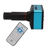 Kadimendium Industrielle Mikroskopkamera, 0,5-fache USB-Schnittstelle 4K 12MP 60FPS Aluminiumlegierung Digitale Mikroskopkamera für den Außenbereich(#1)