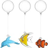 LEONARDO HOME Set Clownfisch, Delfin, Fisch Leonardo MARE 3 Stück Sortiert, 059068, Glas, bunt, 6 cm