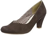 HIRSCHKOGEL Damen 3000507 Pumps, Braun (Dunkeltaupe), 42 EU