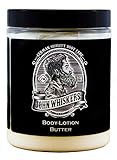 John Whiskers Lotion-Butter - Made in Germany - Feuchtigkeitspflege Bodylotion für Männer mit Kakao- und Sheabutter- gegen trockene Haut bei Herren - 250ml XXL-Tiegel