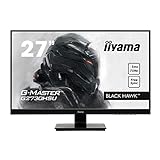 iiyama G-MASTER Black Hawk G2730HSU-B1 68,58 cm (27') Gaming Monitor Full-HD (VGA, HDMI, DisplayPort, USB 2.0) 1ms Reaktionszeit, FreeSync, schwarz