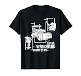 Die Verdichtung Straßenbauer Geschenk Pflasterer T-S