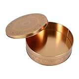 Cabilock Tortenschachtel Cupcake-Boxen Madeleine-Pfanne Küchlein am Stiel Gebäckbehälter hochzeitsgeschenk kleine Kästen mit Deckel Kuchenform Weißblech G