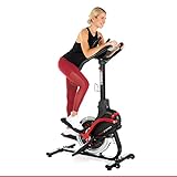 HAMMER Cross Stepper, Mix aus Crosstrainer- und Stepper-Workout, Tablet- und Smartphonehalterung, Fitness-Apps, max. Gewichtsbelastung 130 kg, 108 x 50 x 154 cm