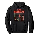 I Love Mondays | Trading Kryptowährung Und Aktien Analyse Pullover Hoodie