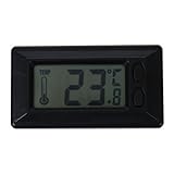 Lzeouean LCD-Anzeige Digital Auto Innentemperatur Thermometer