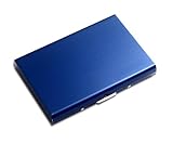 honb® Slim Cool Edelstahl Kreditkarte Brieftasche für Männer und Damen, RFID Geldbörse mit RFID Schutz für Bank Debit, ID, ATM, Karten gegen RFID-Scanning Kriminelle b