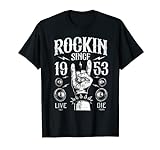 70 Jahre alt Geburtstag Rockin seit 1953 Classic Rock 70 T-Shirt