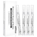 Zahnaufhellung Stift, Kastiny 4Pcs Bleaching Stift für Weiße Zähne, Keine Empfindlichkeit Zahnaufhellung Gel für Natürlich Aufhellen Effektiv Flecken Entfernen