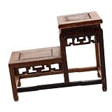 VALICLUD Holzständer für Figuren Hühnerflügel Holz Basis Vintage Display Stand für Hochzeit und Garten Praktischer Podest für Sammlerstücke und Dek