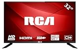 RCA RB32H1-UEU HD TV 81 cm (32 Zoll) Fernseher (Dolby Audio, Tuner (DVB-C/ T2), HDMI, USB-Media Player, Coaxial Digital Audio Output.