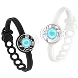 TOTWOO Pärchen Silikon Armbänder Paar Geschenke Partnerarmbänder mit Berührung Fernbeziehungsgeschenk für lange Distanzen Einzelne Buntes Band Armbänder Pärchen Liebes Geschenke Vibration&
