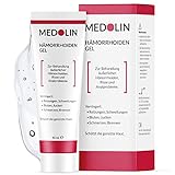 Medolin® Hämorrhoiden Salbe - Gegen Schwellungen, Juckreiz, Schmerzen & Blutungen - Entzündungshemmende Hämorrhoidensalbe - Wissenschaftlich bestätigte Wirkung, 40 ml