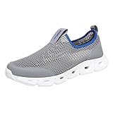 Freizeitschuhe Herren Bequeme Leicht Outdoor Sneaker Casual Sport Sommer Sportschuhe Unisex Mesh Running Schuhe Gym Atmungsaktive Laufschuhe Sports Shoes Walking Freizeit