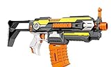Brigamo Elektrisches Gewehr Schnellfeuer Softdart Blaster Elite Flame War inkl. Munition