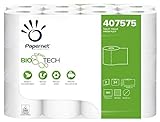 Papernet 407575 Bio Tech 2-lagig selbstauflösendes Toilettenpapier für Camping,Boot, Camping Toilettenpapier Größe 24 Rollen