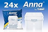 24 Anna Duomax Wasserfilter Kartuschen passend auch für Brita Maxtra