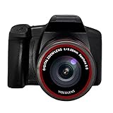 Kameras HD 1080P Digital Videokamera Camcorder Professionelle 16x Digital Zoom Aufnahmekamera mit Weitwinkelobjektiv schwarzer Schießversorgung