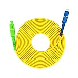 SC/UPC to SC/APC Single-mode Simplex optical fiber patch cord SM fiber jumper cable (Color : 2M)