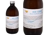 Eco-Clean Flüssigseife, parfümfrei, 1 Glasflasche mit 500 ml