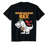 Kinder Oktobasaurus T-Rex Brezel Jungen Oktoberfest Kleinkind Kinder T-Shirt