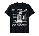 Herren Konstrukteur Ingenieur Maschinenbau Technischer Zeichner T-Shirt