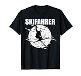 Skifahrer Ski fahren Skisprung Ski Ausflug T-Shirt