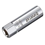 Spurtar Zündkerzenstecker, dünnwandige 14-mm-12-Punkt-3/8-Zoll-Zündkerzenstecker für BMW PKW, LKW, Motorrad