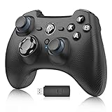 EasySMX PC Gamepad, 2.4G Wireless PS3 Controller, Gaming Controller, Dual Shock, Turbo für PS3/ PC/Android TV-Box