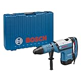 Bosch Professional Bohrhammer GBH 12-52 DV (1700 Watt, 19 Joule, SDS max, Bohrungen bis 52 mm, Vibration Control, Höchstleistung, inkl. Zusatzhandgriff, Fetttube, Maschinentuch, Hammer Bohr, Koffer)