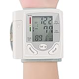 Soglen Handgelenk-Blutdruckmessgerät, mit komfortabler EIN-Knopf-Bedienung zur einfachen, vollautomatischen Blutdruck- und Pulsmessung am Handgelenk