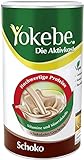 Yokebe - Die Aktivkost - Schoko – Mahlzeitersatz für eine gewichtskontrollierende Ernährung - glutenfrei, laktosefrei und vegan - mit Proteinen - 500 g = 12 Portionen