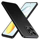 TesRank Honor 200 Smart Hülle, Matte Oberfläche Soft Hüllen [Ultra Dünn] [Kratzfest] TPU Schutzhülle Case Weiche Handyhülle für Honor 200 Smart 5G-Schw