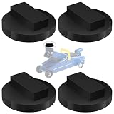 YOUNGSAY 4 Stück Wagenheber Gummiauflage, Verschleißfest Wagenheber Gummiauflage BMW, Schwarz Hebebühne Gummiauflage, Passend für die meisten BMW- und Mini-Modelle (68 x 20 mm)