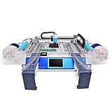 Chipmounter CHMT48VB SMT Pick and Place Machine mit Vierkantschiene + Vibrationsspeeder, Chargenproduktion, Charmhig