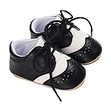 Kleinkind Jungen Schnürschuhe Mädchenschuhe Freizeitschuhe Schuhe Up Jungen Mädchen Sneakers Schuhe für Kinder Gummisohlen Sommerschuhe für Babys (Black, 20.5 Infant)