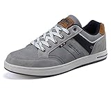 AX BOXING Sneaker Herren Freizeitschuhe Walkingschuhe Mode Schuhe Leichte Sportschuhe Größe 41-46 (N GrauLX, Numeric_42)