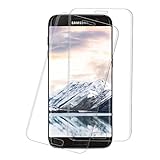 [2 Stück] Schutzfolie für Panzerglas für Samsung Galaxy S7 Edge, 9H Härte, Blasenfrei, Anti-Fingerabdruck, Anti-Kratzen Klar Glas Displayfolie, 3D HD Gehärtetem Glas für Galaxy S7 Edge,Transparent