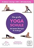 Die Große Yoga Schule DVD - die besten Übungen für Anfänger 3 DVDs | Yoga dvd für Anfänger | Mehr Entspannung, Beweglichkeit und Wohlbefinden.