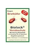BIOLOCK Agrinova Brotkäfer-Falle mit Sexual-Lockstoff, Klebefalle, Pheromon-Falle (2 Fallen und 2 Lockstoffe (2-teilig) im Set)