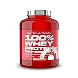Scitec Nutrition 100% Whey Protein Professional mit extra zusätzlichen Aminosäuren und Verdauungsenzymen, glutenfrei, 2.35 kg, Vanille