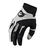 O'NEAL | Fahrrad- & Motocross-Handschuhe | MX MTB DH FR Downhill Freeride | Langlebige, Flexible Materialien, belüftete Handinnenfäche | Element Glove | Herren | Schwarz Grau | Größe XXL