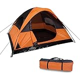 MQ Camping-Zelt (244 x 213 cm) für 2 oder 3 Personen - leichtes, wasserdichtes Zelt als ideale Camping Ausrüstung