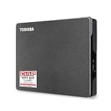 Toshiba Canvio Gaming, 2 TB, Portable Externe Festplatte für PlayStation/Xbox/PC,USB 3.2. Gen 1, Schwarz  (HDTX120EK3AA)