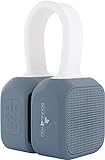 SCHWAIGER -661699- Bluetooth Lautsprecher 2x5 W IPX5 wasserfest, tragbar mit 1500 mAh Akku wiederaufladbar, mit Leuchtband und Magneten, TWS Stereo