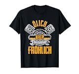 Ölich aber Fröhlich - Geschenk KFZ Mechaniker Mechatroniker T-Shirt