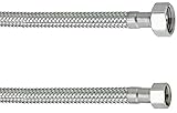 Cornat Flexibler Verbindungsschlauch - 400 mm Länge - 3/8 Zoll IG, 3/8 Zoll IG - Hochwertige Edelstahl-Umflechtung / Anschlussschlauch für Wasserhahn / Armaturenschlauch / Flexschlauch / T3173261270