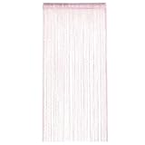 JYJLLM Fadenvorhang, Türschnüre, Quastenvorhänge für Tür, Fenster, Dekor, String-Panel, Streifen, stilvolle Raumteiler, Panel-Fransenvorhang, 100 x 200 cm, R
